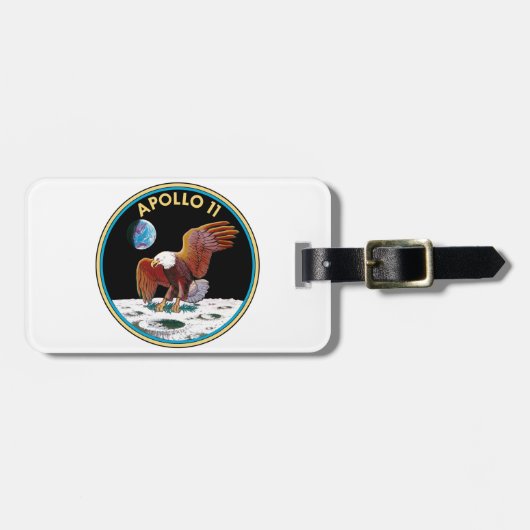 Apollo 11 bagagelabel (Voorkant horizontaal)
