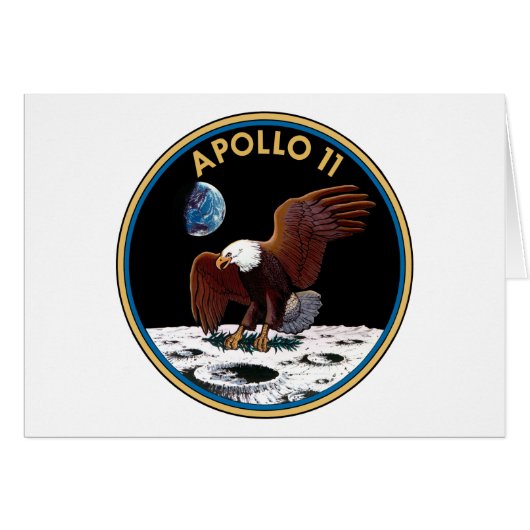 Apollo 11 insignia (Voorkant Horizontaal)