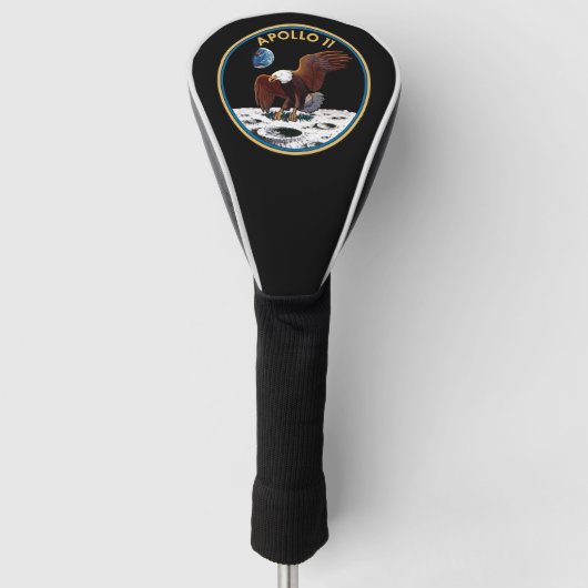 Apollo 11 insignia golfheadcover (Voorkant)