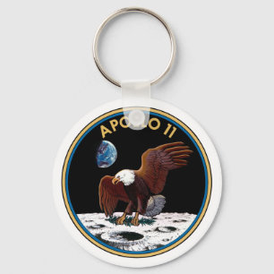 Apollo 11 insignia sleutelhanger