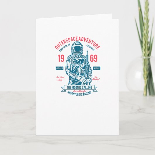 Apollo 11 kaart (Voorkant)