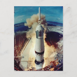 Apollo 11 lancering briefkaart