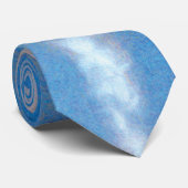 Apollo 11 lancering met Amerikaanse vlag Stropdas (Opgerold)