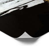 Apollo 11 Lunar Module "Eagle" op de maan Poster (Hoek)