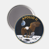 Apollo 11 magneet (Voorkant / Achterkant)