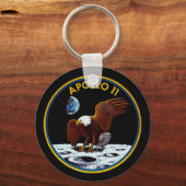 Apollo 11-missie patch sleutelhanger (Voorkant)