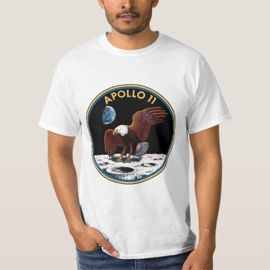 Apollo 11 Mission Patch T-shirt (Voorkant)