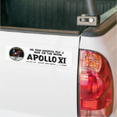 APOLLO 11 MOON LANDING BUMPERSTICKER (Op Truck)