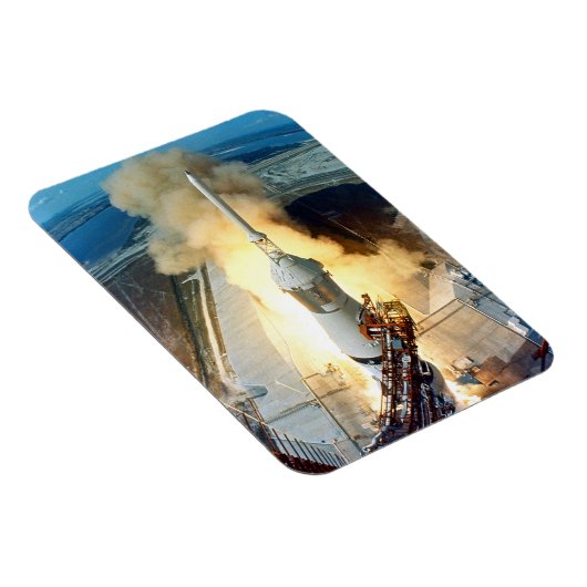 Apollo 11 Moon Landing Launch Kennedy Space Center Magneet (Rechterzijde)