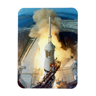 Apollo 11 Moon Landing Launch Kennedy Space Center Magneet