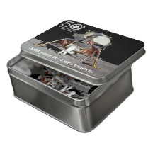 Apollo 11 Moon Mission Lunar Lander en astronaut,