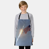 Apollo 11 schort (Gedragen)