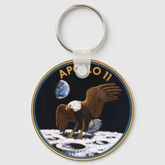 Apollo 11 sleutelhanger (Voorkant)
