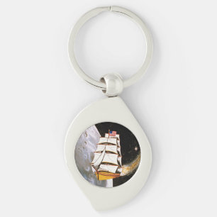 Apollo 12 Missie Patch Logo Sleutelhanger