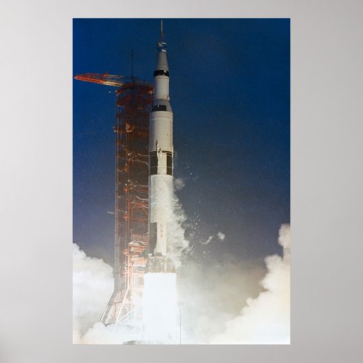 Apollo 12 Start Poster (Voorkant)