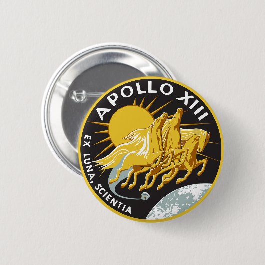 Apollo 13 Button (Voorkant /achterkant)