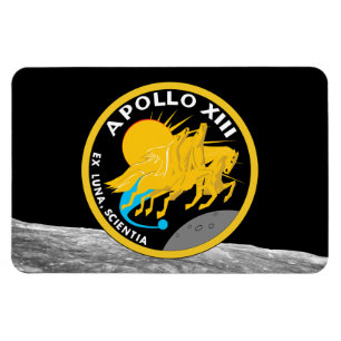 Apollo 13 NASA Mission Patch Logo Magneet