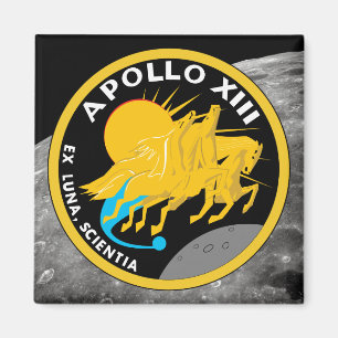 Apollo 13 NASA Mission Patch Logo Magneet