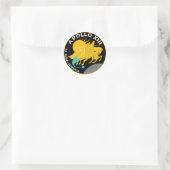Apollo 13 NASA Mission Patch Logo Ronde Sticker (Tas)