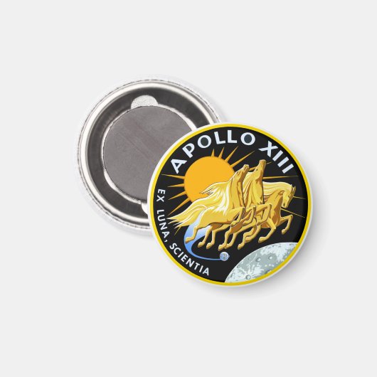 Apollo 13: Overleving Magneet (Voorkant / Achterkant)