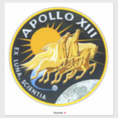 Apollo 13 sticker (Vel)