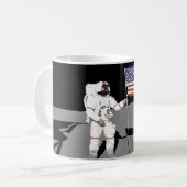 Apollo 14 koffiemok (Voorkant links)