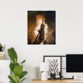 Apollo 14 Start Poster (Thuiskantoor)