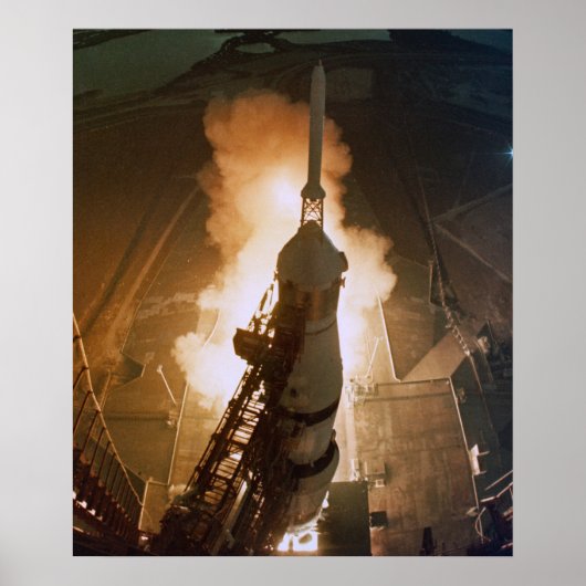 Apollo 14 Start Poster (Voorkant)
