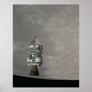 Apollo 15 de Module van de Dienst van het Bevel bo Poster
