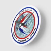 Apollo 15-insignia ronde klok (Hoek)