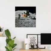 Apollo 15, Jim Irwin sur la Lune. Impression photo (Bureau à domicile)
