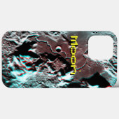 Apollo 15 Landing Site Anaglyph Case-Mate iPhone Case (Achterkant (horizontaal))