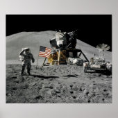 Apollo 15 Lunar Landing Site Poster (Voorkant)