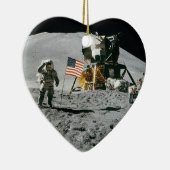 Apollo 15 Lunar Module Moon Landing Nasa Universe Keramisch Ornament (Rechts)