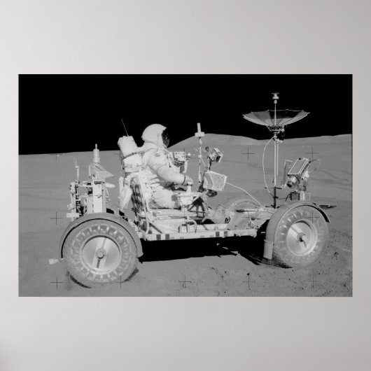 Apollo 15 Lunar Roving Vehicle Poster (Voorkant)