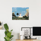 Apollo 16 Start Poster (Thuiskantoor)