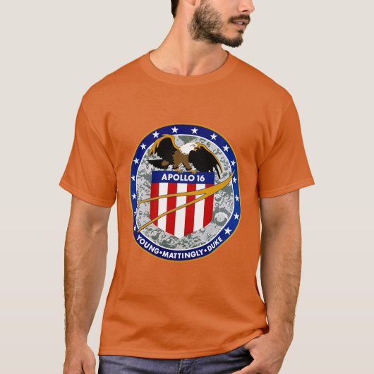 Apollo 16 t-shirt (Voorkant)