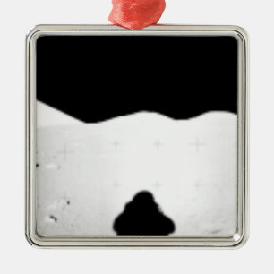 Apollo 17 assembled panorama 2 metalen ornament