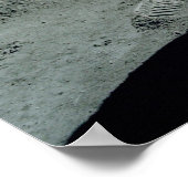 Apollo 17 Astronaut in de Taurus Littrow-vallei Poster (Hoek)