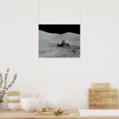 Apollo 17 Lunar Roving Vehicle Poster (Keuken)