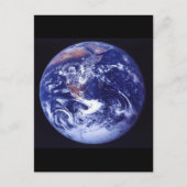 Apollo 17 uitzicht Aarde in de ruimte Briefkaart (Voorkant)