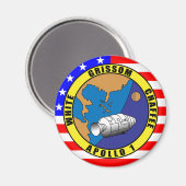 Apollo 1 magneet (Voorkant / Achterkant)