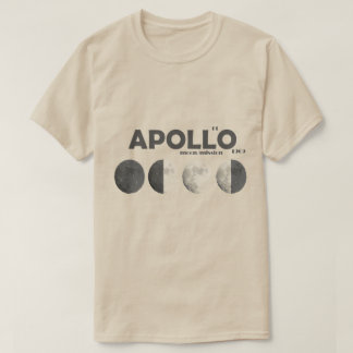 Apollo 2019-1969 T-shirts Moon-missie