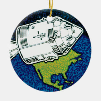 Apollo 7 NASA Mission Patch Logo Keramisch Ornament