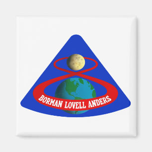 Apollo 8: Eerste Mannen op de maan! Magneet