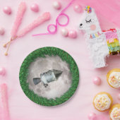 Apollo 8 kerstavond Moon Papieren Bordje (Feest)