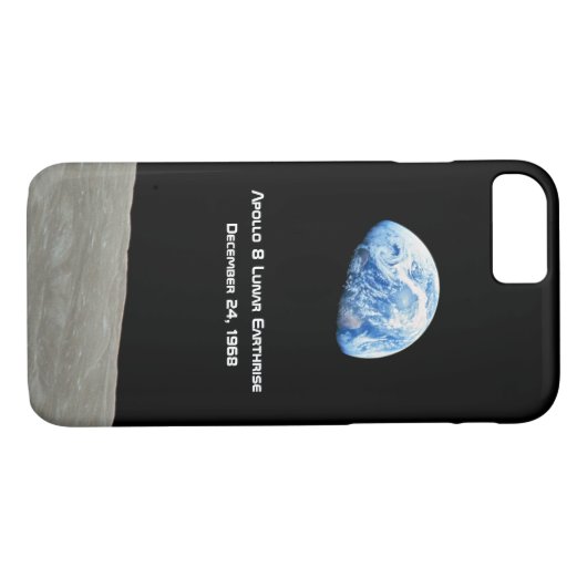 Apollo 8 Lunar Earthrise 50ste Jubileum Case-Mate iPhone Case (Achterkant (Horizontaal))