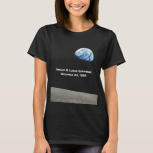 Apollo 8 Lunar Earthrise 50ste Jubileum T-shirt