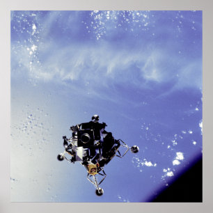 Apollo 9 maanlander poster
