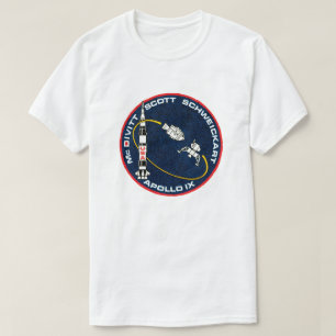 Apollo 9 NASA-missiepatchlogo T-shirt